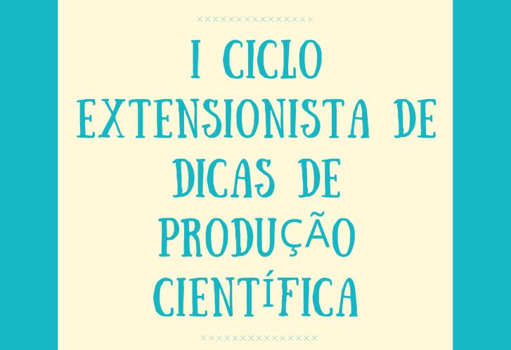 Abertas as inscrições para “I Ciclo extensionista de dicas de produção científica” da UFAL/Santana