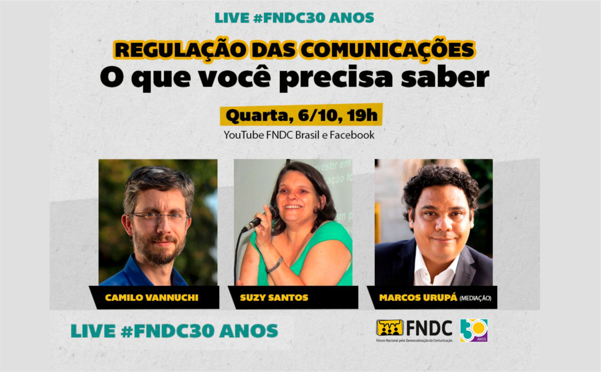 Fndc Promove Live Regulação Das Comunicações O Que Você Precisa Saber