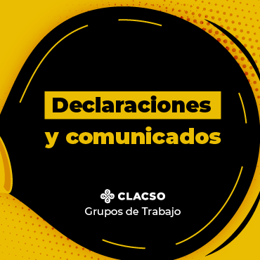 GP EPICC CLACSO: Alto a la persecución y el hostigamiento hacia líderes sociales en Colombia